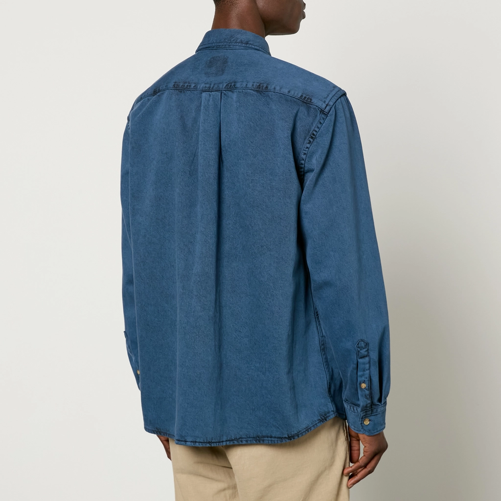 Hugo Boss Lamboo Cotton-Twill Shirt - XL